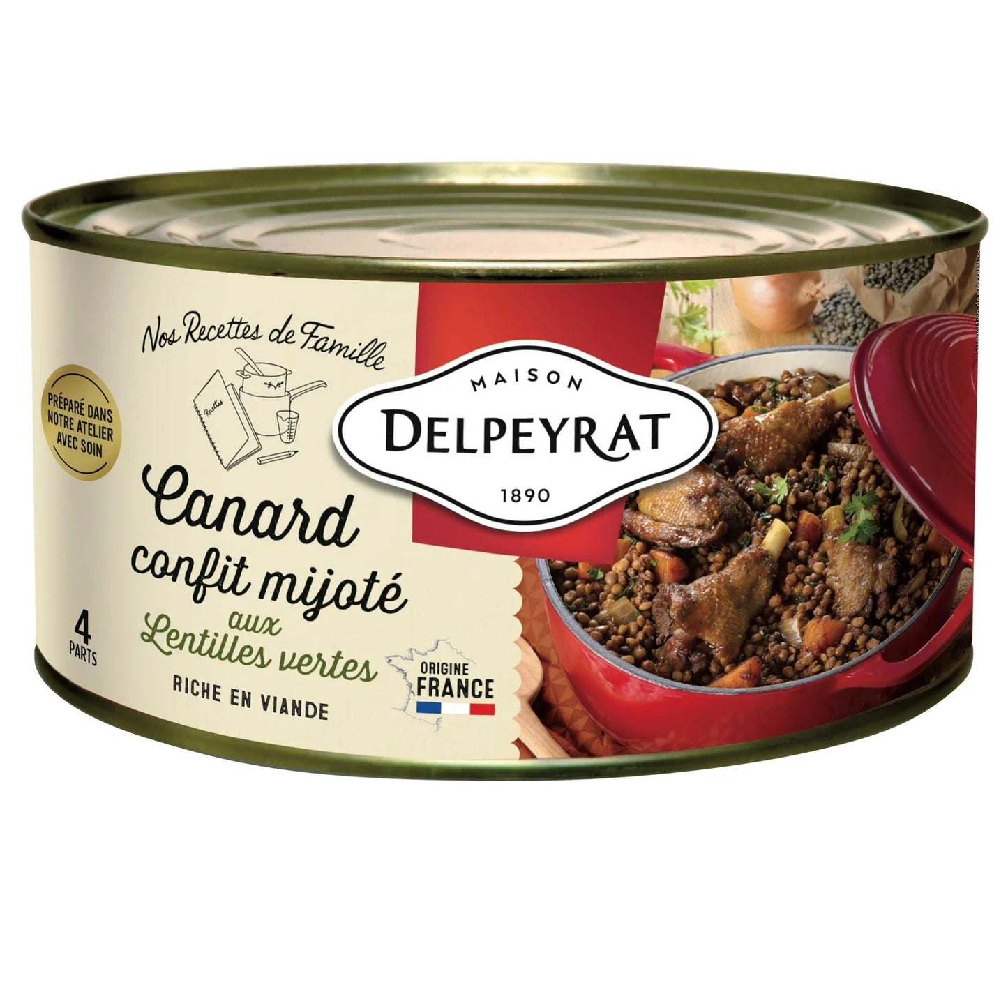 DELPEYRAT Canard Confit 1,5kg