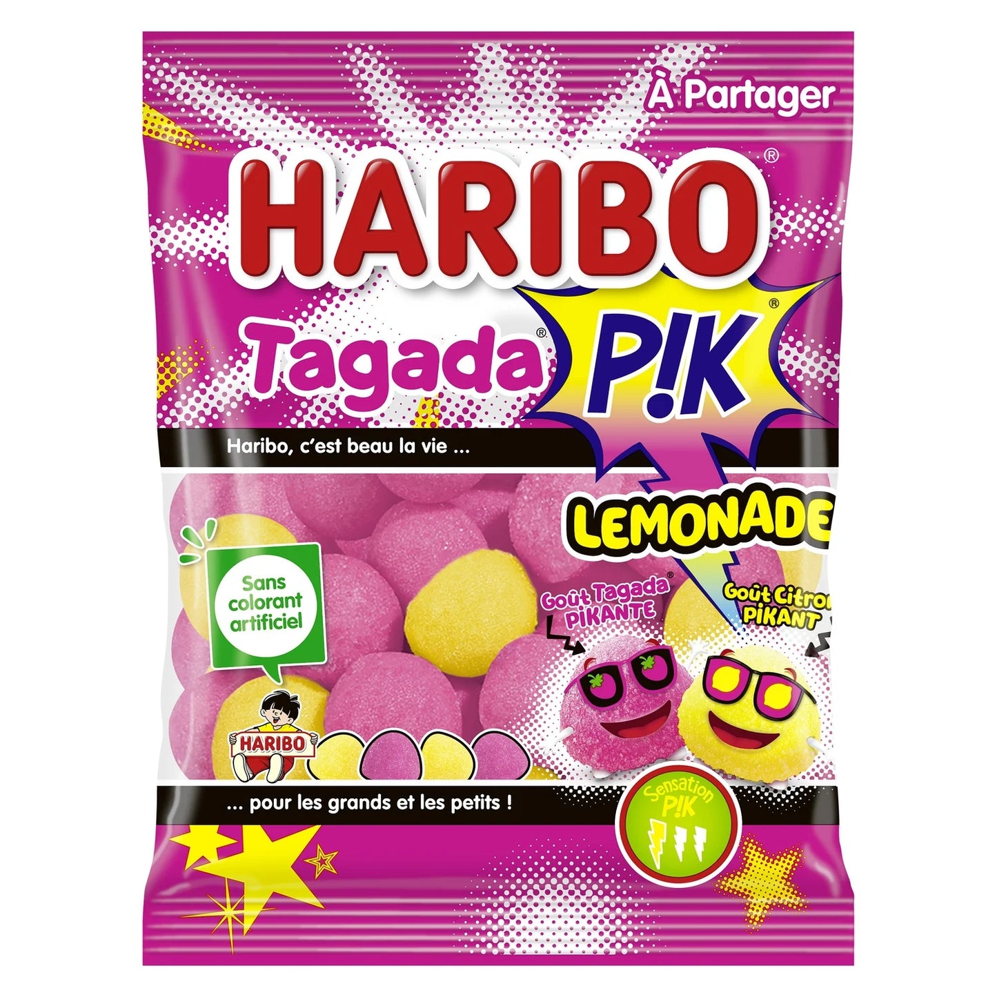 HARIBO Tagada Pik Lemonade Candy 180g