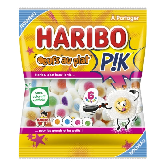 HARIBO Bonbons Oeufs au Plat Pik 180g