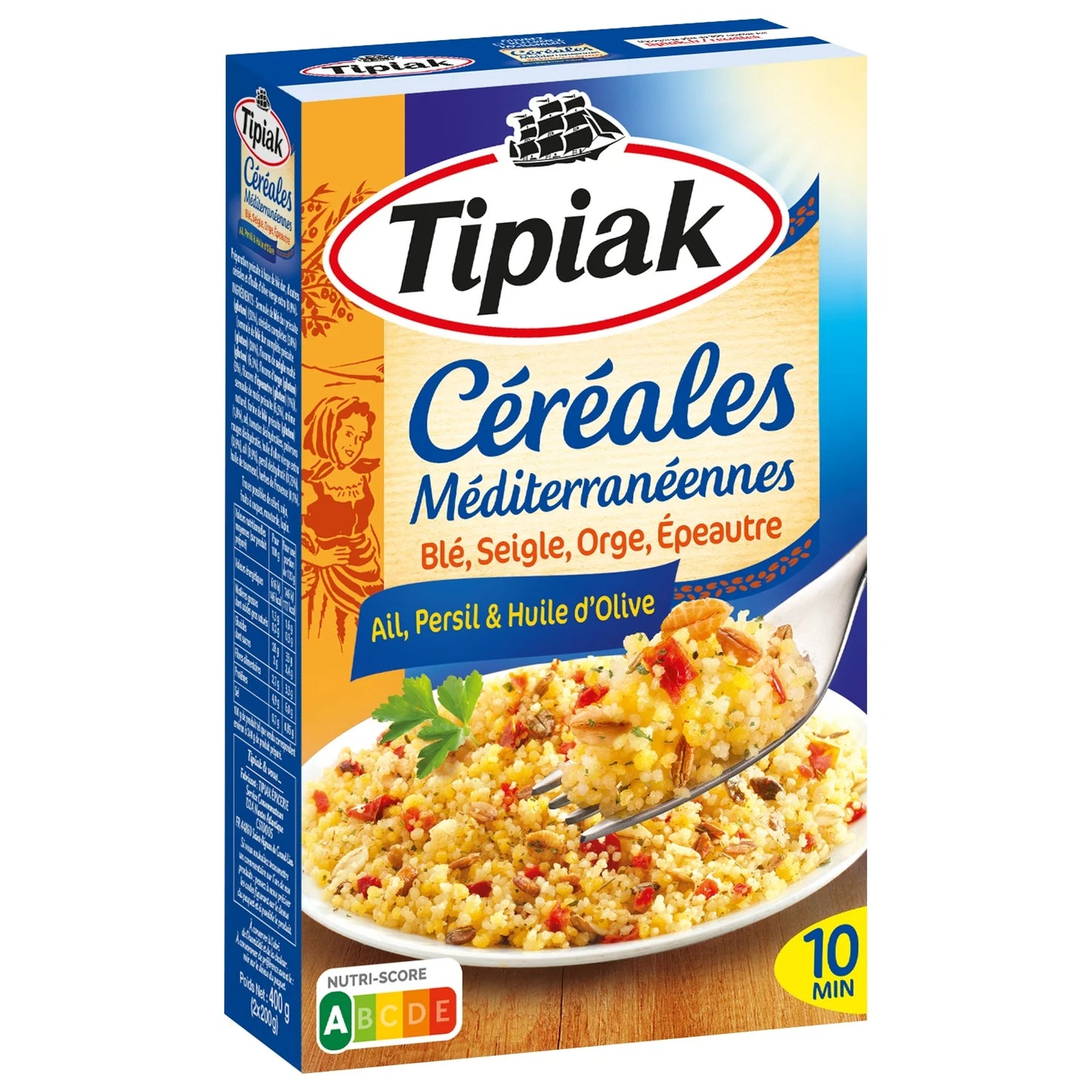 TIPIAK Mediterranean Cereals 400g