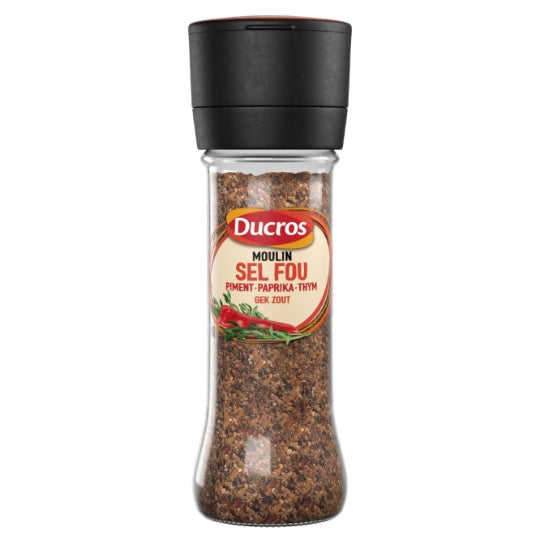 DUCROS Sel Fou Piment Paprika Thym 150g