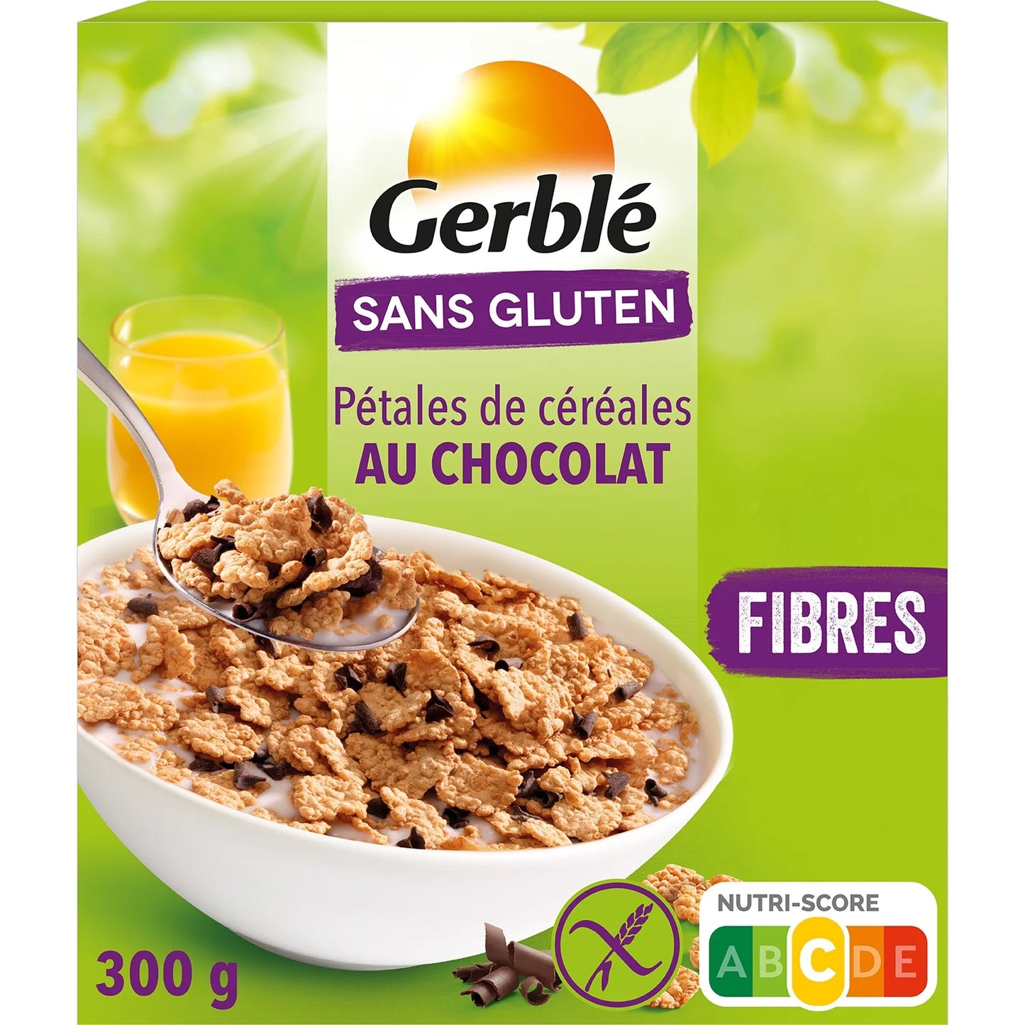 GERBLE Gluten-Free Chocolate Cereal - 300g