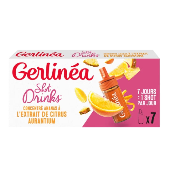 GERLINEA Complément alimentaire Destock saveur ananas 7x70ml