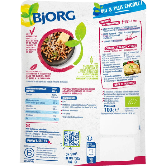 BJORG Bio-Veggie-Speck 100g