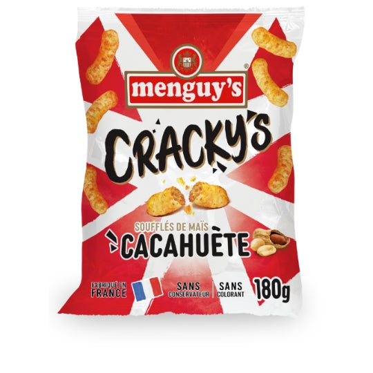 MENGUY'S Chips soufflés cacahuètes 180g