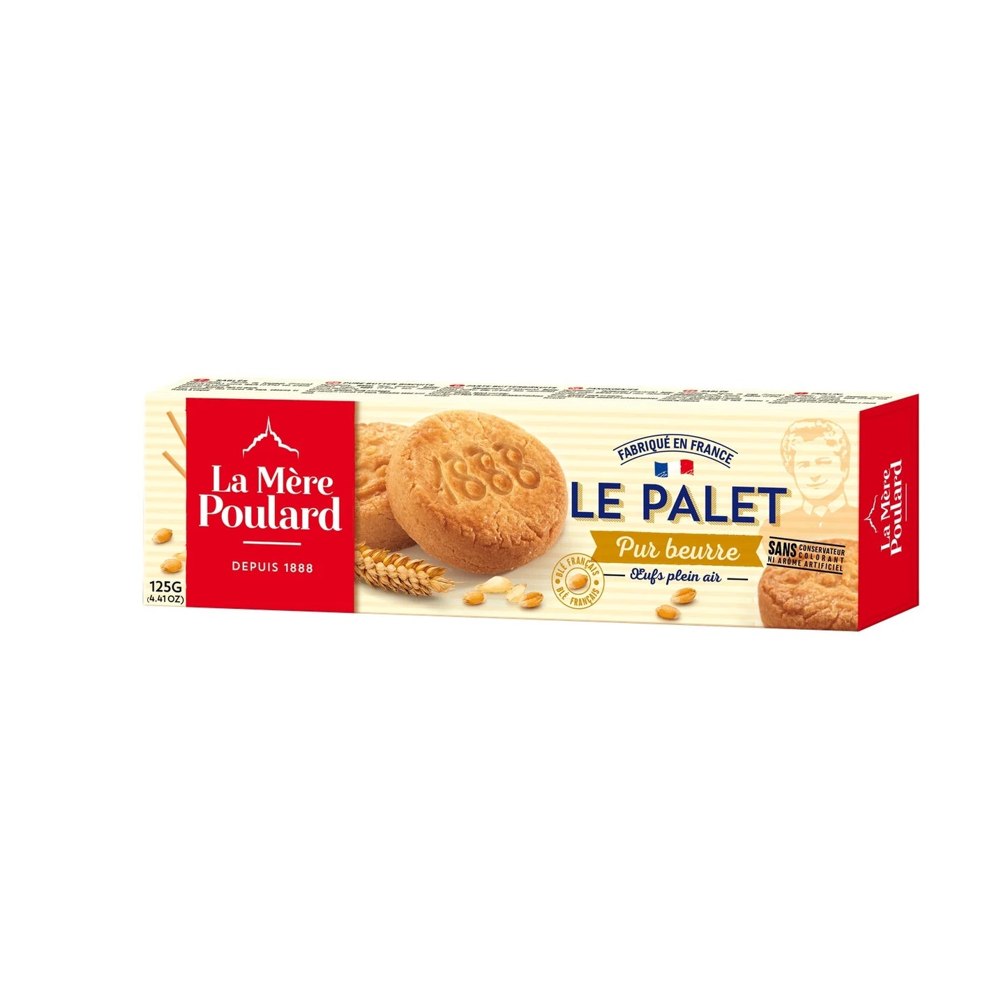 LA MÈRE POULARD Butter Palet Cookies 125g