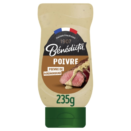 BENEDICTA Sauce Poivre 235g