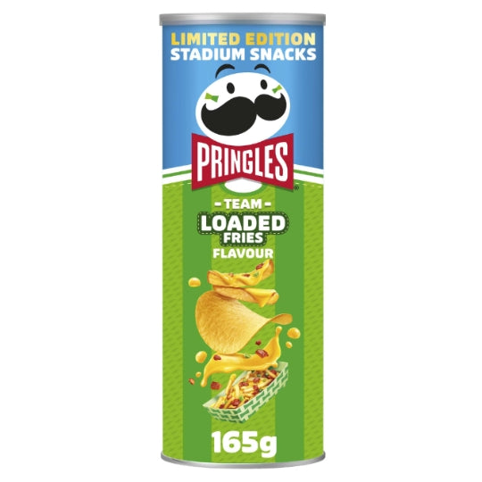 PRINGLES Chips Tuiles Goût Frites Garnies 165g LIMITED EDITION