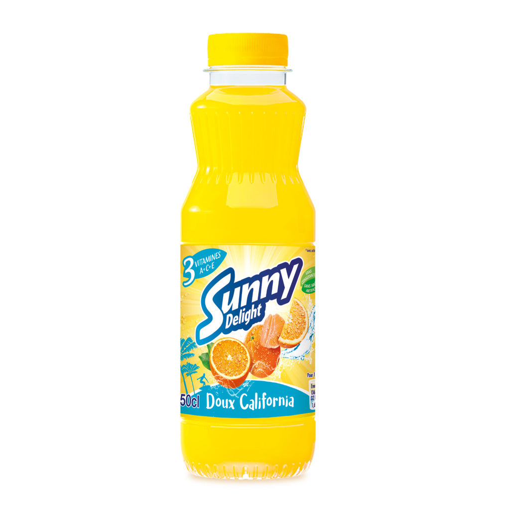 SUNNY DELIGHT Süßgetränk California 50cl