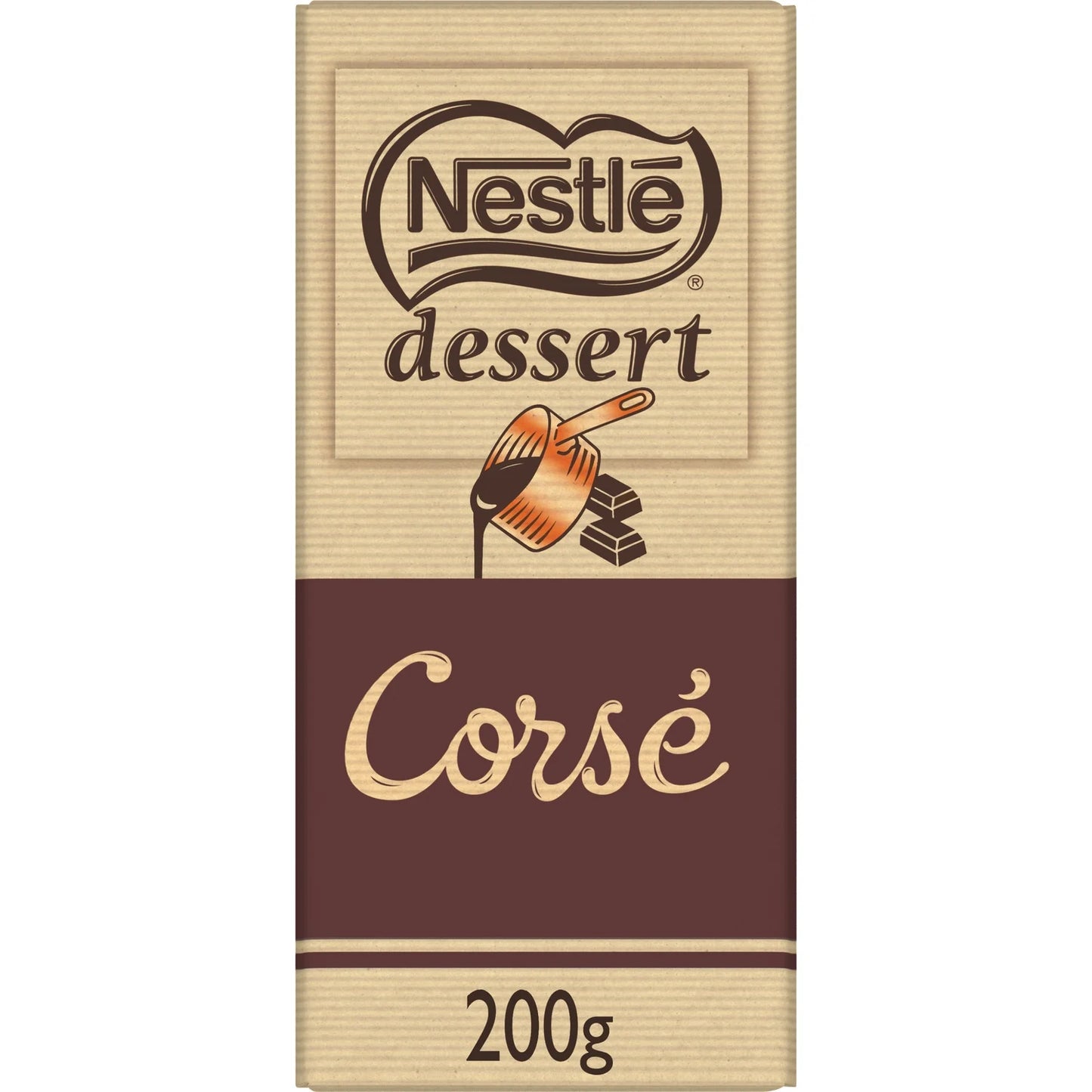 NESTLÉ Dessert Dark Chocolate Corsé 200g