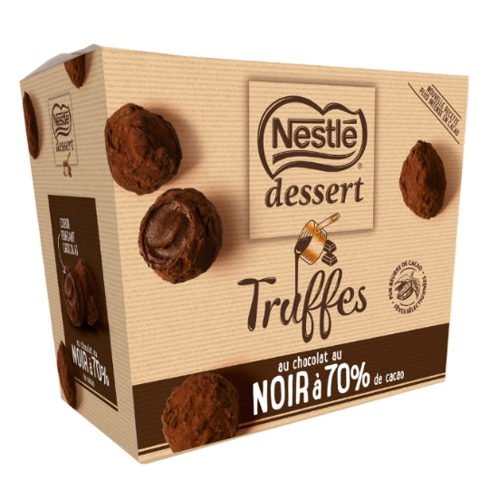 NESTLE Truffes au Chocolat Noir 70% de Cacao 250g