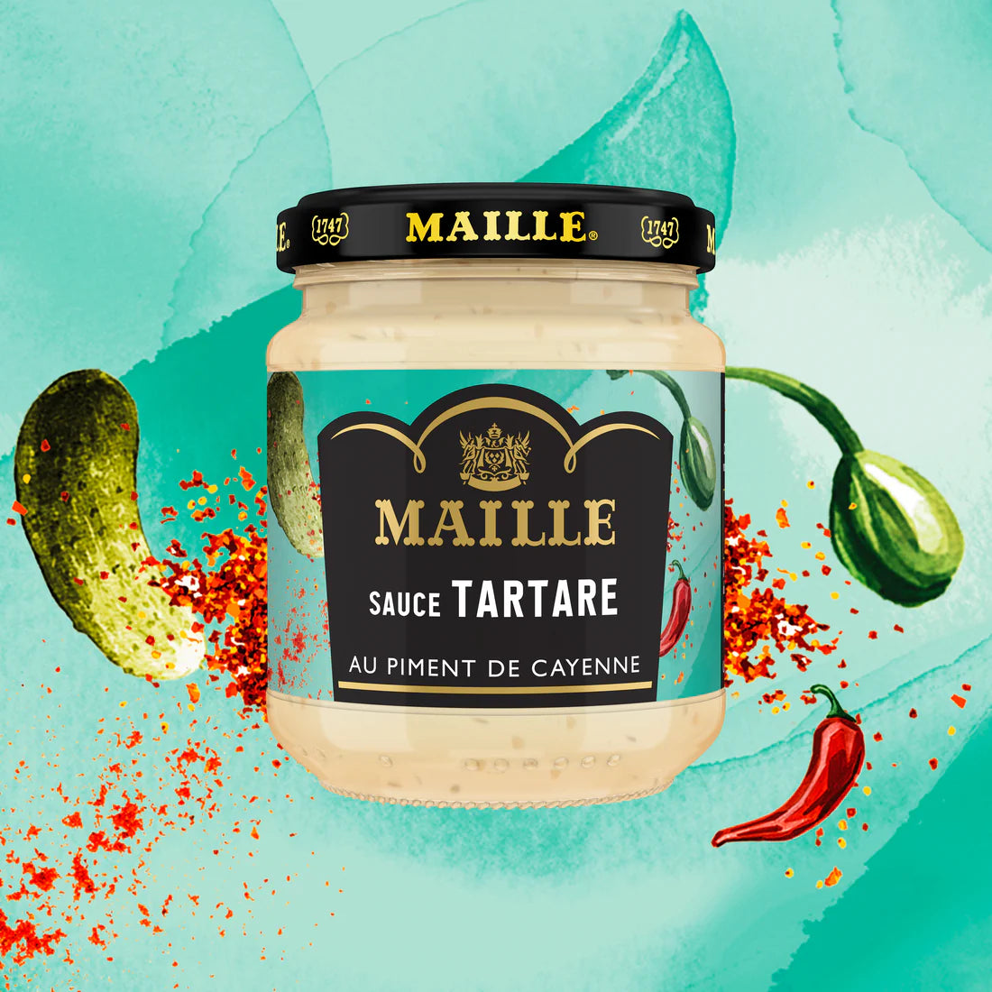 MAILLE Sélection sauces d’accompagnement