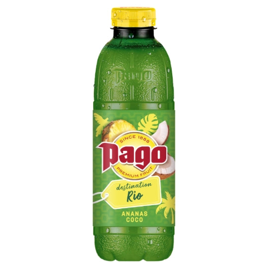 PAGO Jus de Fruits Destination Rio Ananas Coco 75cl