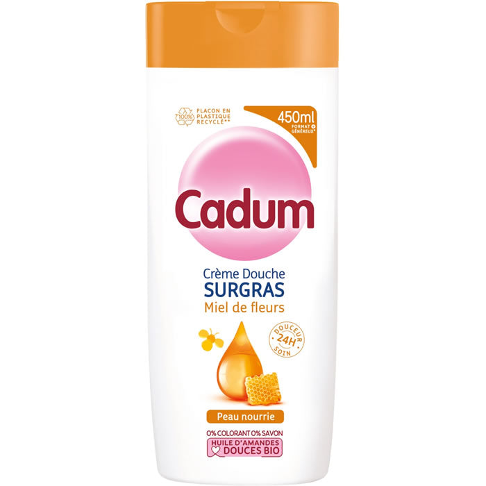 CADUM Extra reichhaltige Duschcreme mit Blütenhonig 450ml