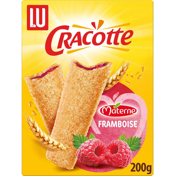 LU Cracotte – Cereal Sticks Filled with Raspberry 200g