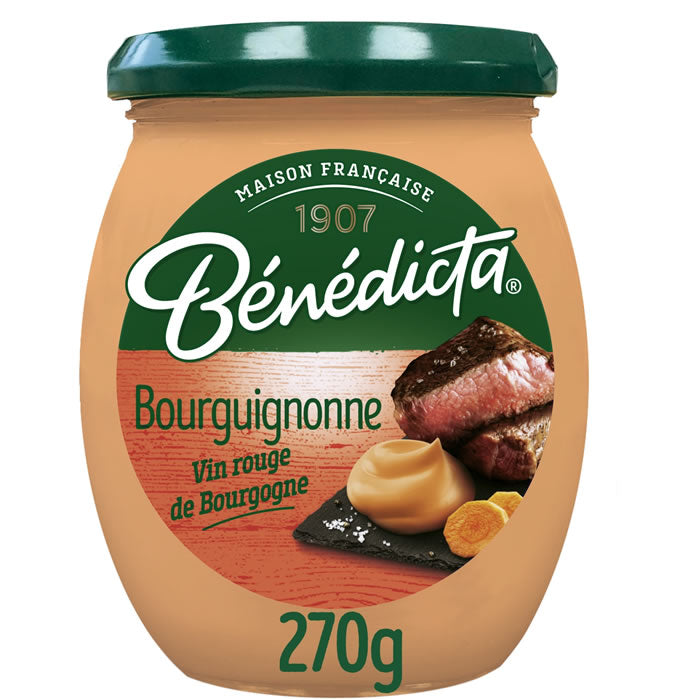 Bénédicta Burgundy Sauce with Red Wine 270g