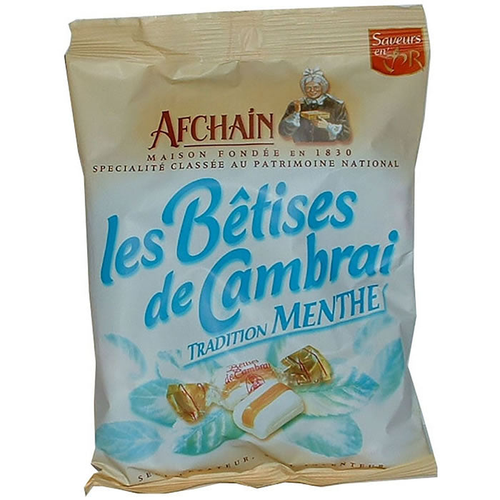 CONFISERIE AFCHAIN Bêtises de Cambrai Mint - 150g