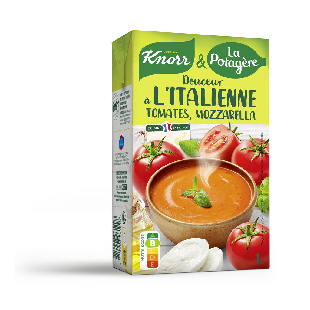 KNORR Suppengenuss Tomate Mozzarella italienische Art 1l