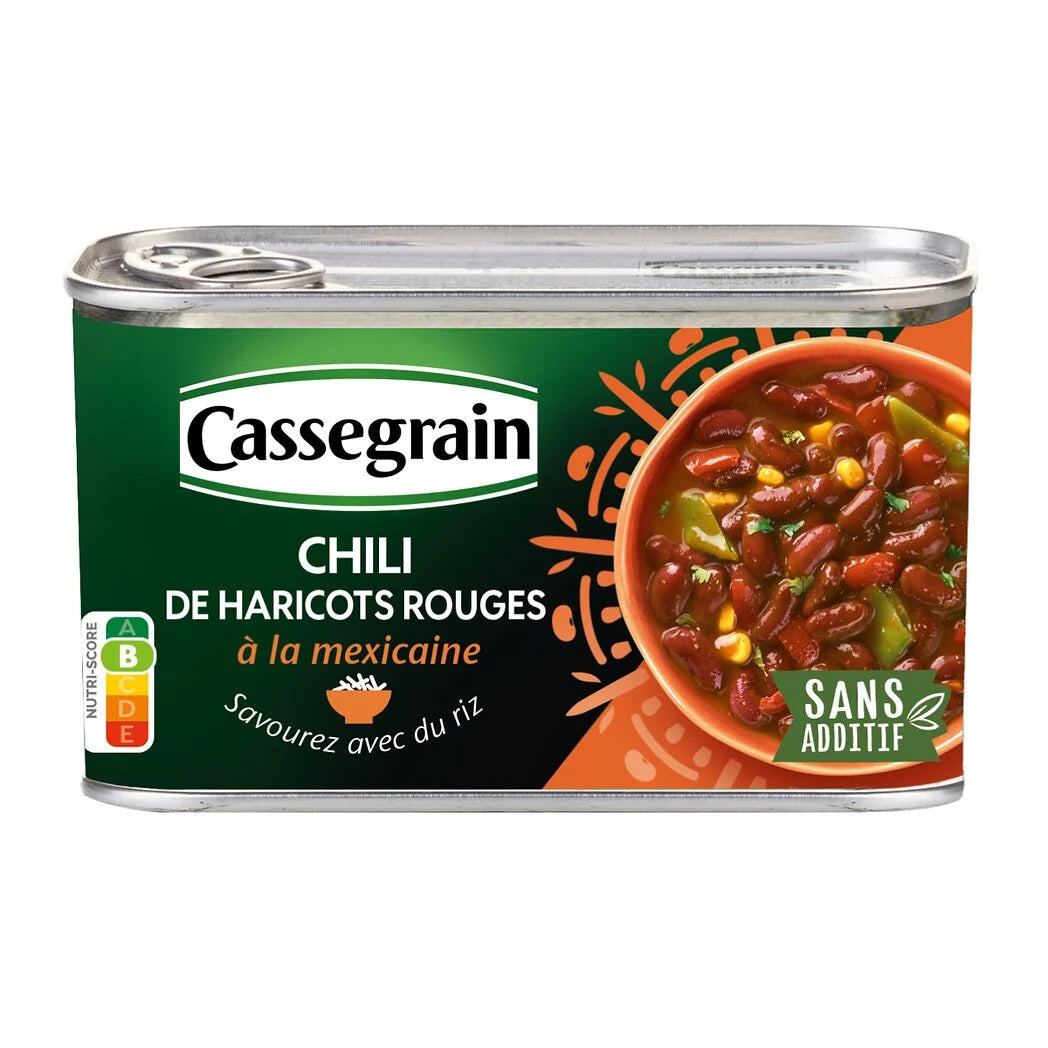 CASSEGRAIN Chili mit roten Bohnen nach mexikanischer Art 430g