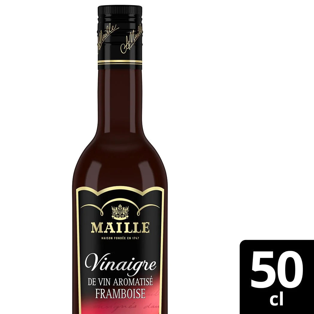 MAILLE Vinaigre de vin rouge aromatisé framboise 50cl