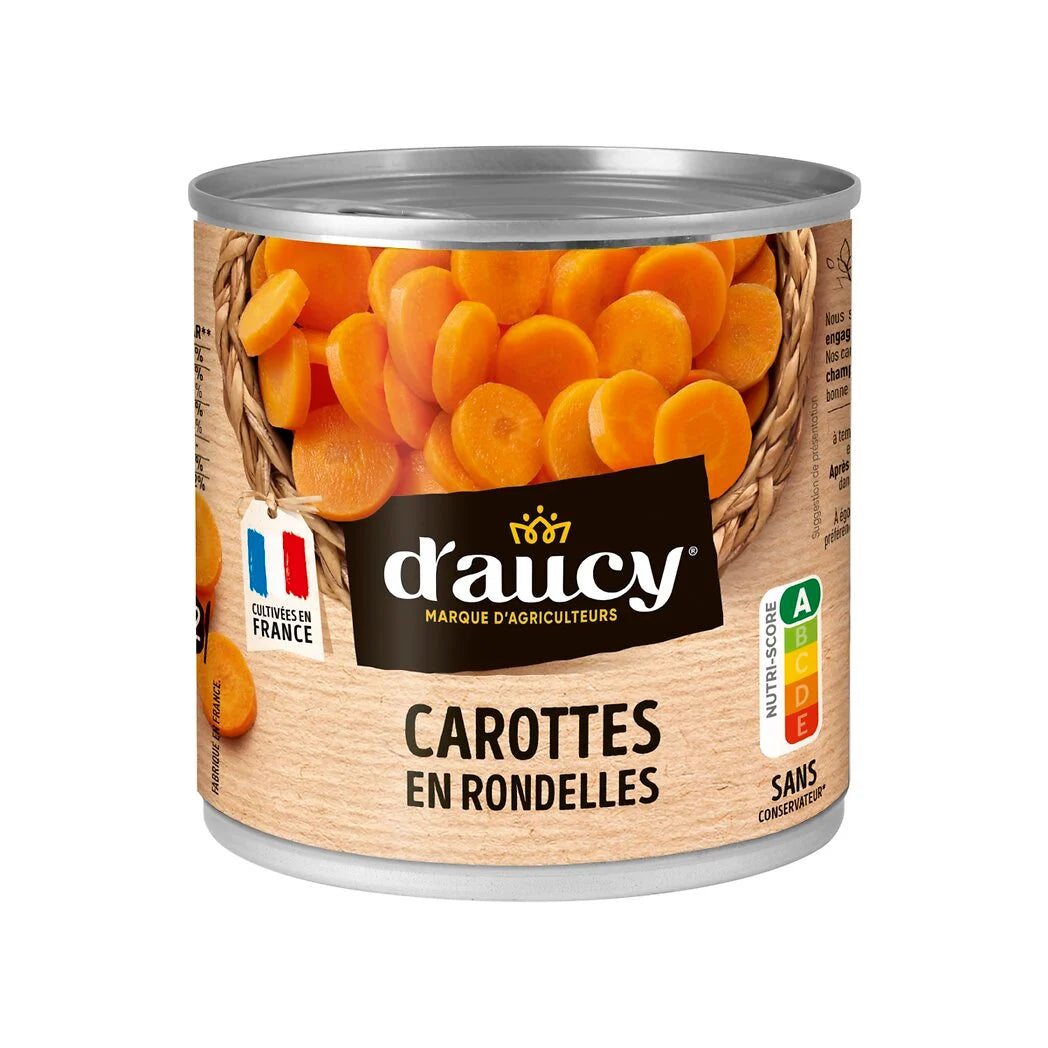 D'AUCY Karotten in Scheiben 240 g