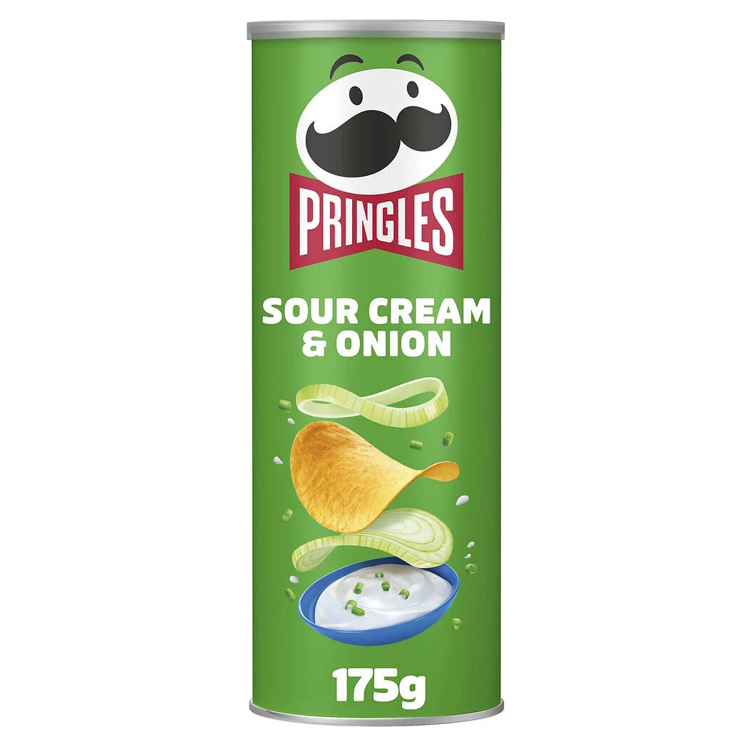 PRINGLES Chips Stapelchips Sour Cream & Onion 175g