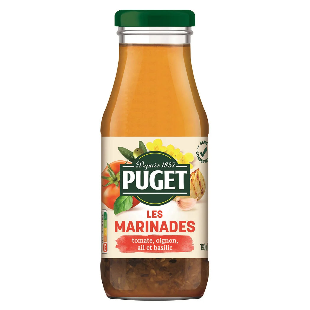 PUGET Marinade Tomate Zwiebel Knoblauch & Basilikum 20cl