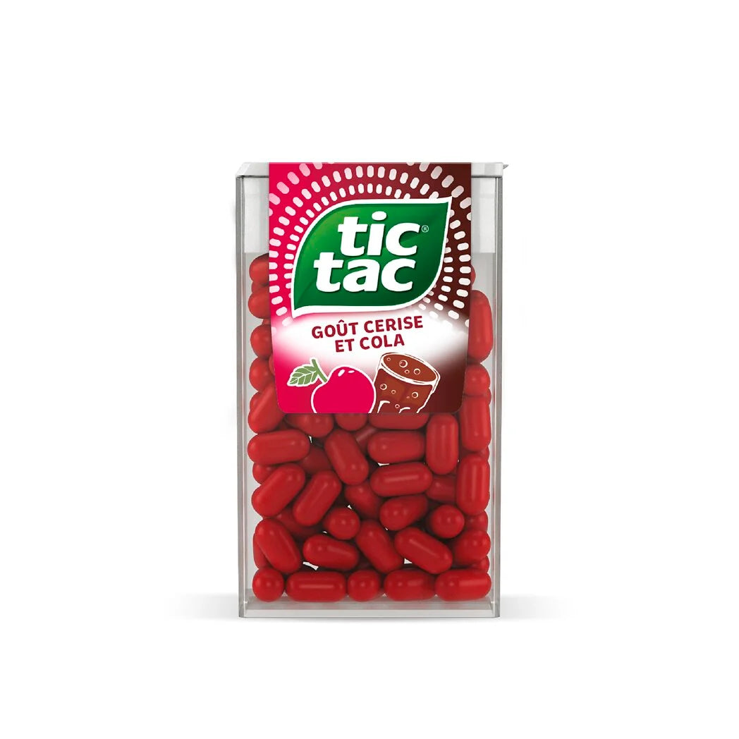 TIC TAC Bonbons parfum cerise & cola 54g