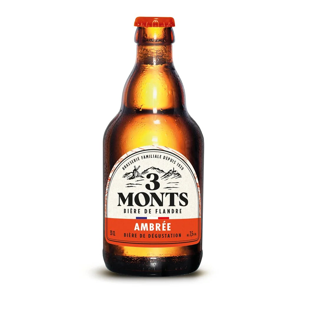 3 MONTS Bernsteinfarbenes Bier 7,5° 330ml
