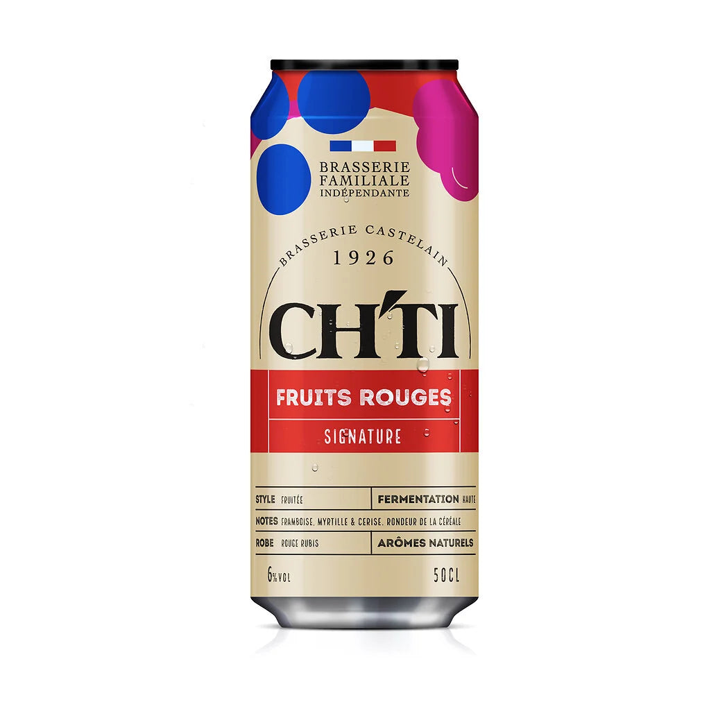 CH'TI Bière Signature Früchte rot 6% 500ml