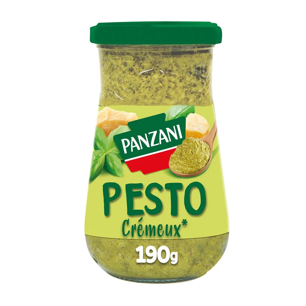 PANZANI Sauce pesto basilic crémeux 190g