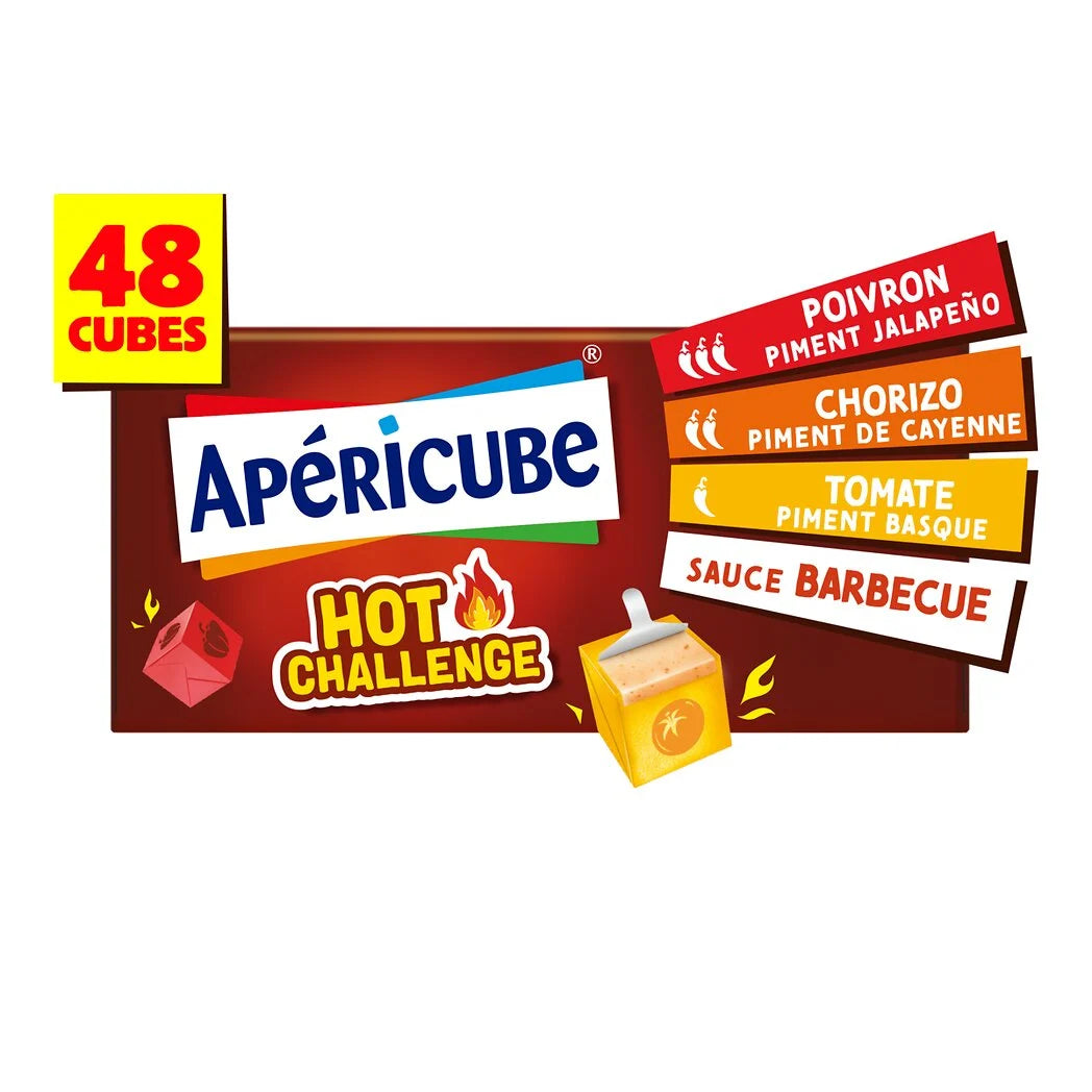 APERICUBE Fromage apéritif hot challenge 250g