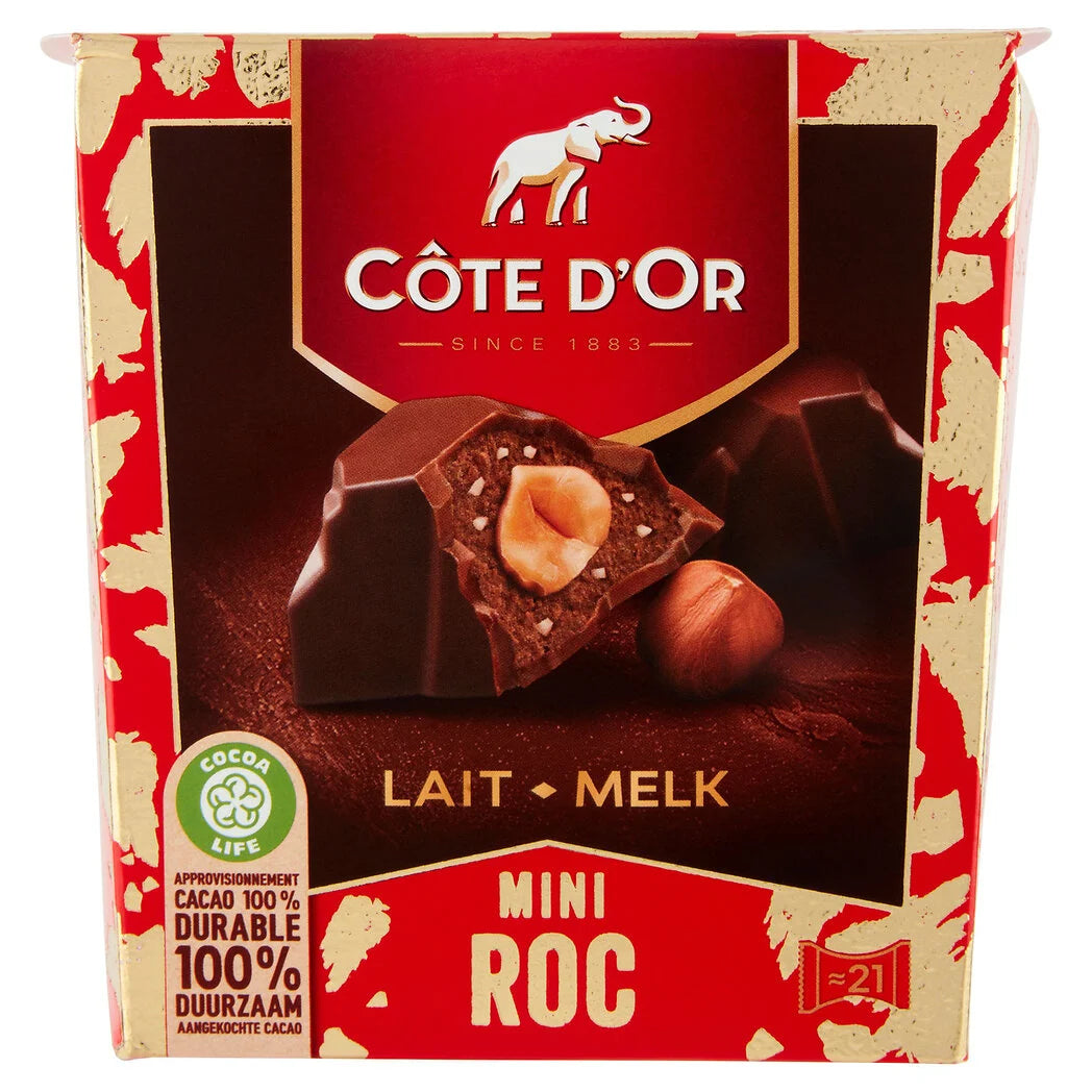 COTE D'OR Mini Roc - chocolat Lait 195g