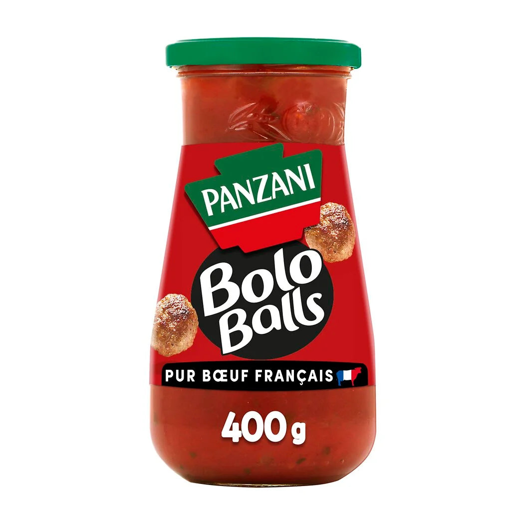 PANZANI Sauce Tomate et boulettes de boeuf Bolo Ball's 400g