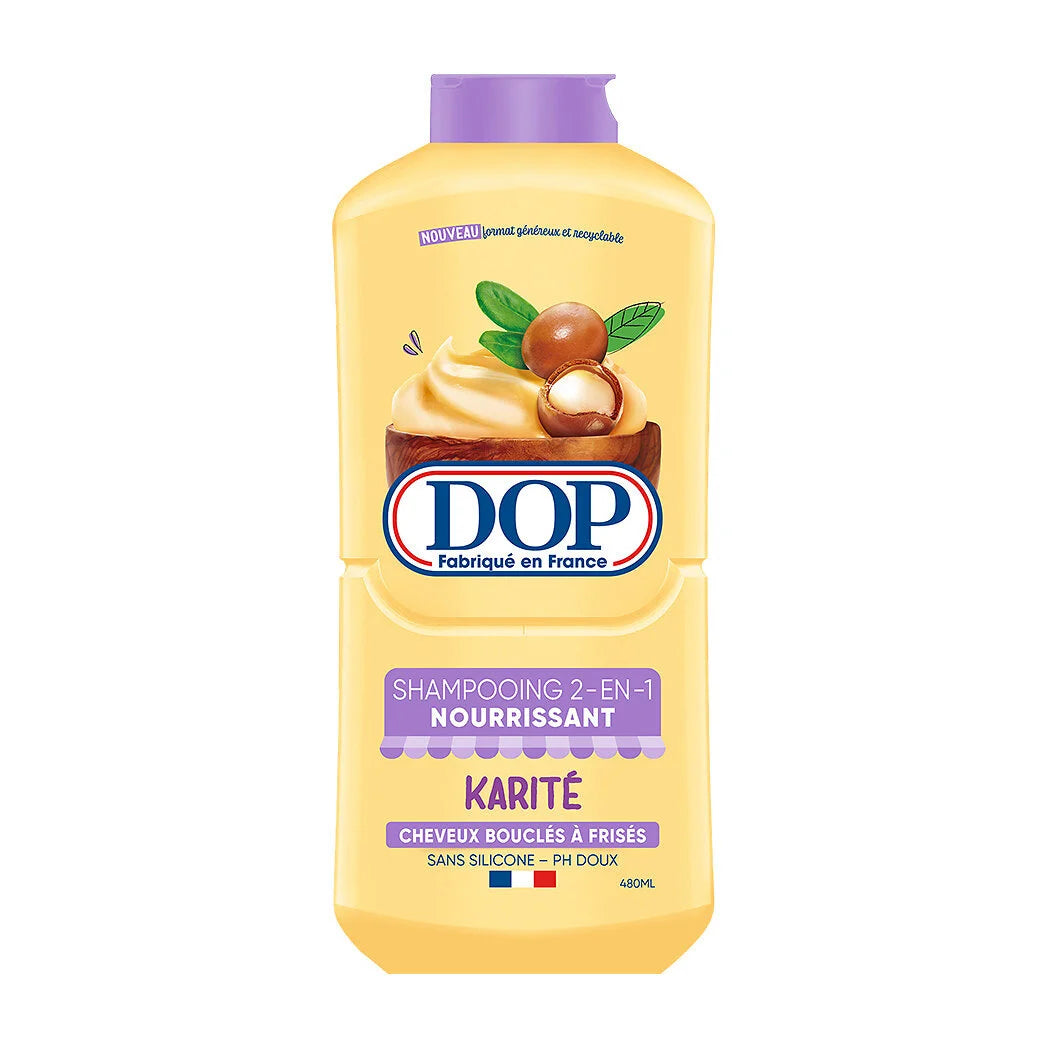 DOP Nourishing Shea Shampoo for Curly to Very Curly Hair 480ml