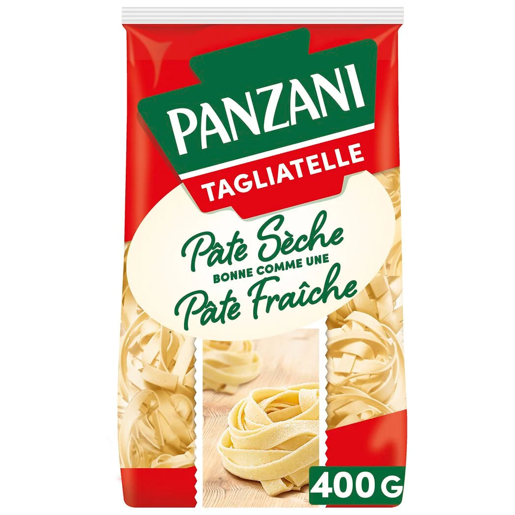 PANZANI Pâtes Tagliatelle - Qualité pâte fraiche 400g