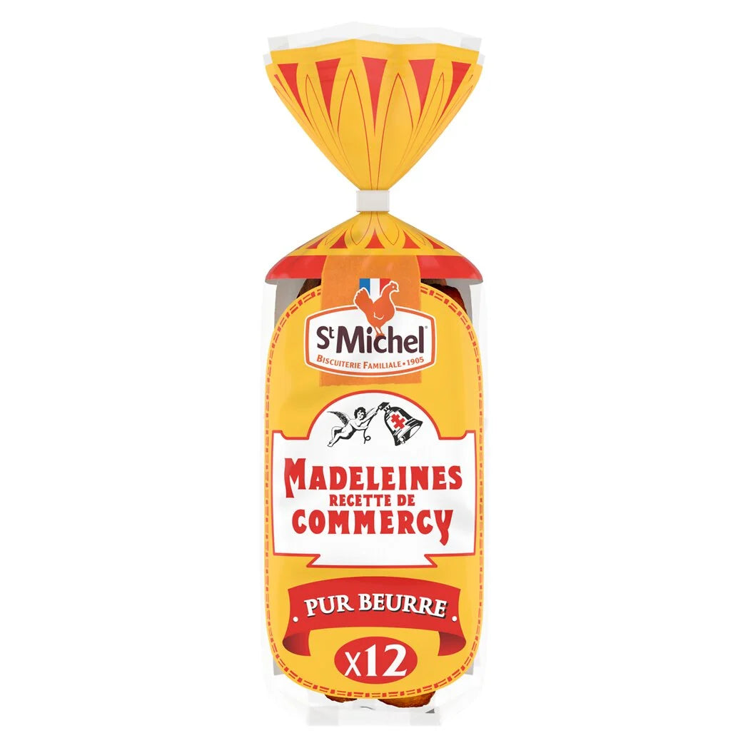 ST MICHEL Madeleine recette de Commercy 300g