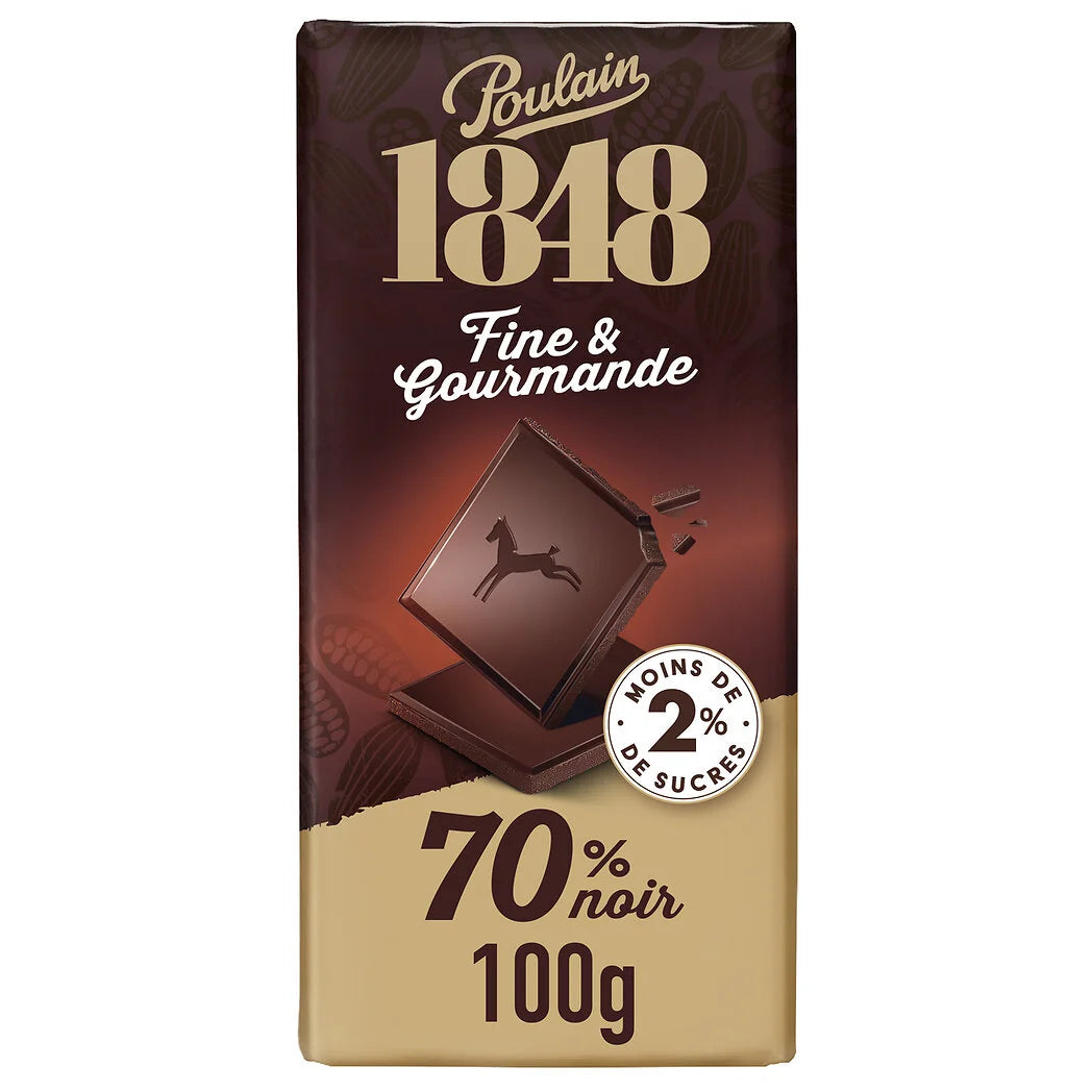 POULAIN 70% Dark Chocolate 100g