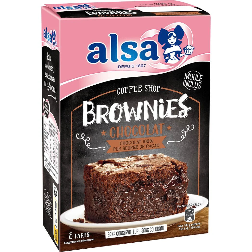 ALSA Alsa Backmischung Brownies 305g