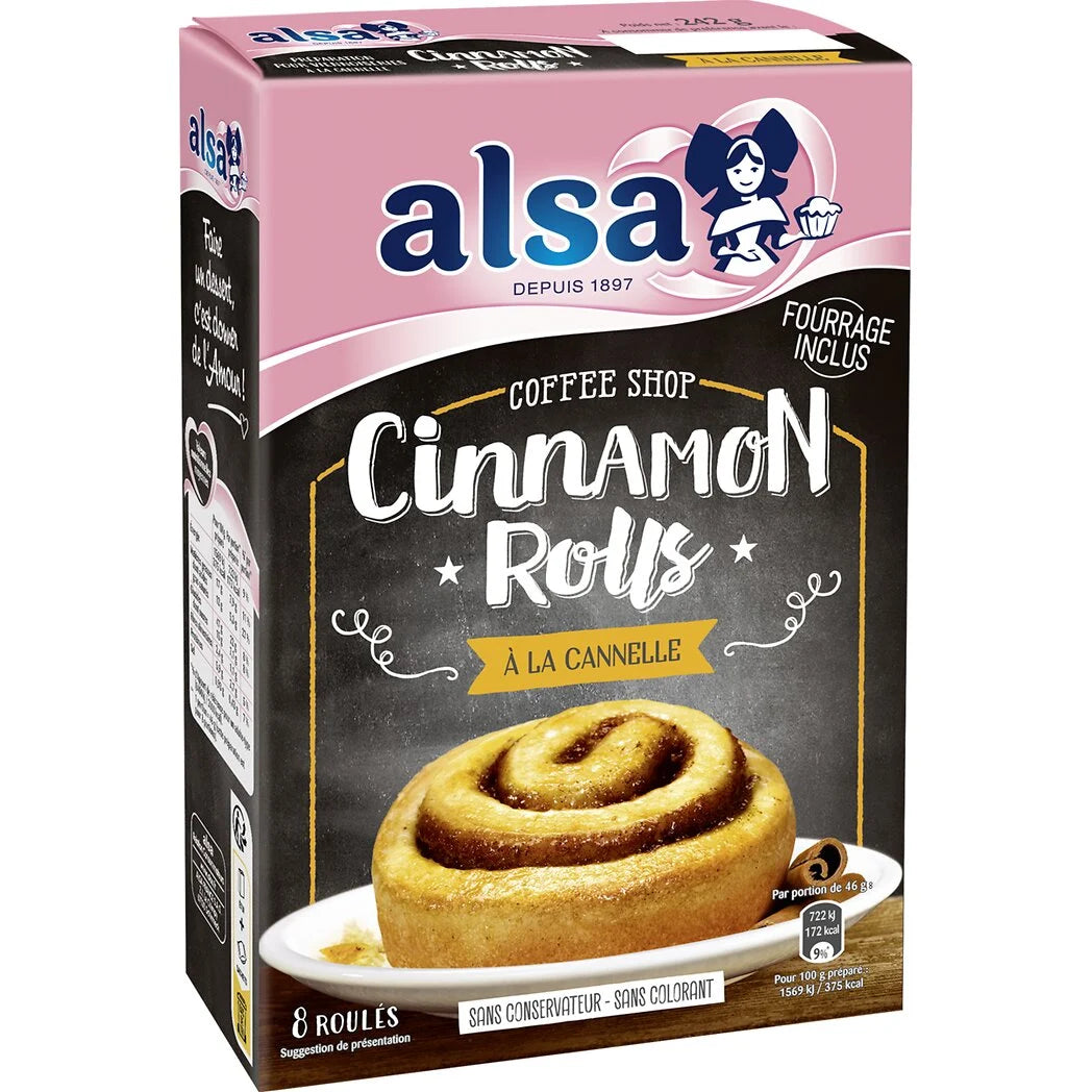 ALSA Vorbereitung Kuchen Zimtschnecken 242g