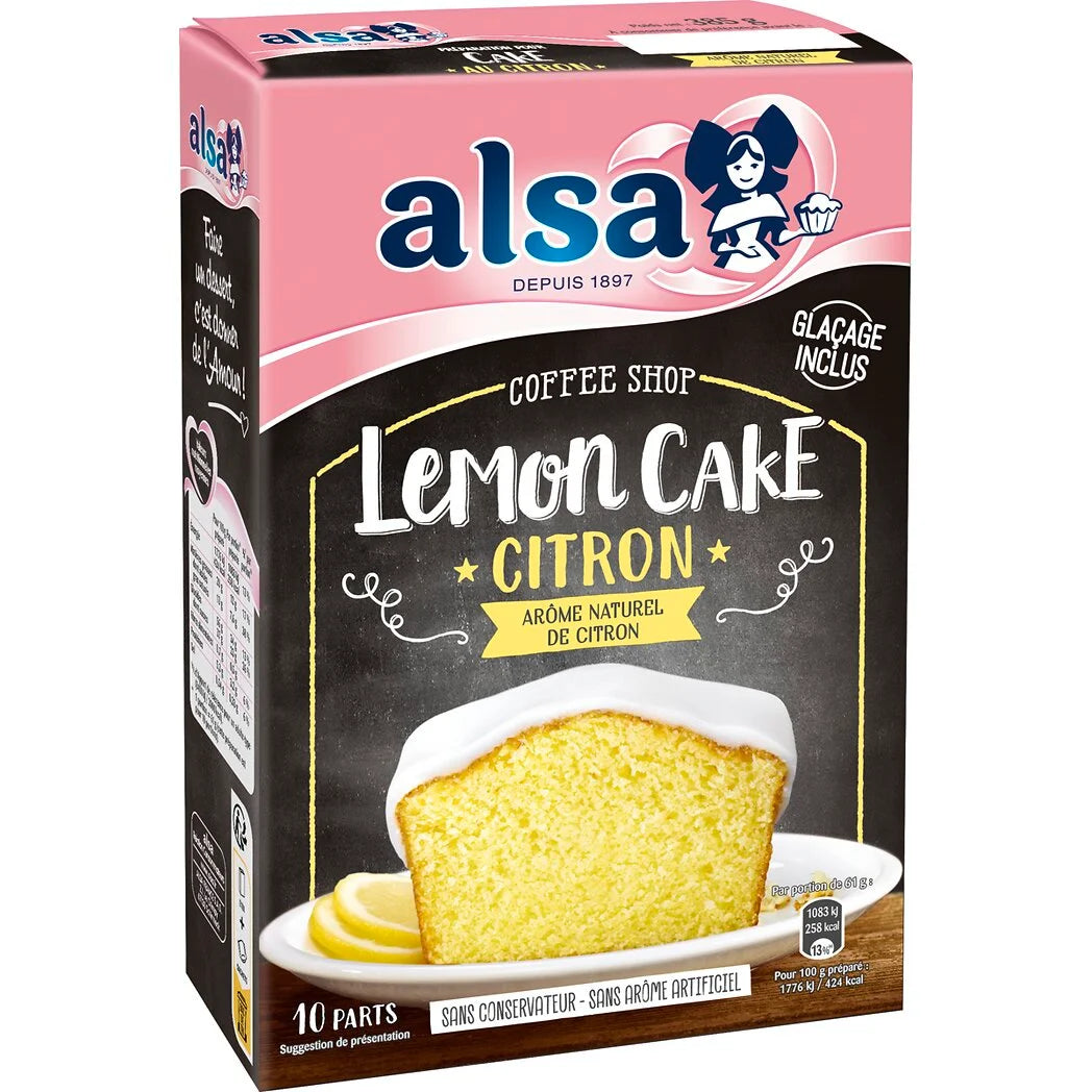 ALSA Backmischung Zitronenkuchen 385g