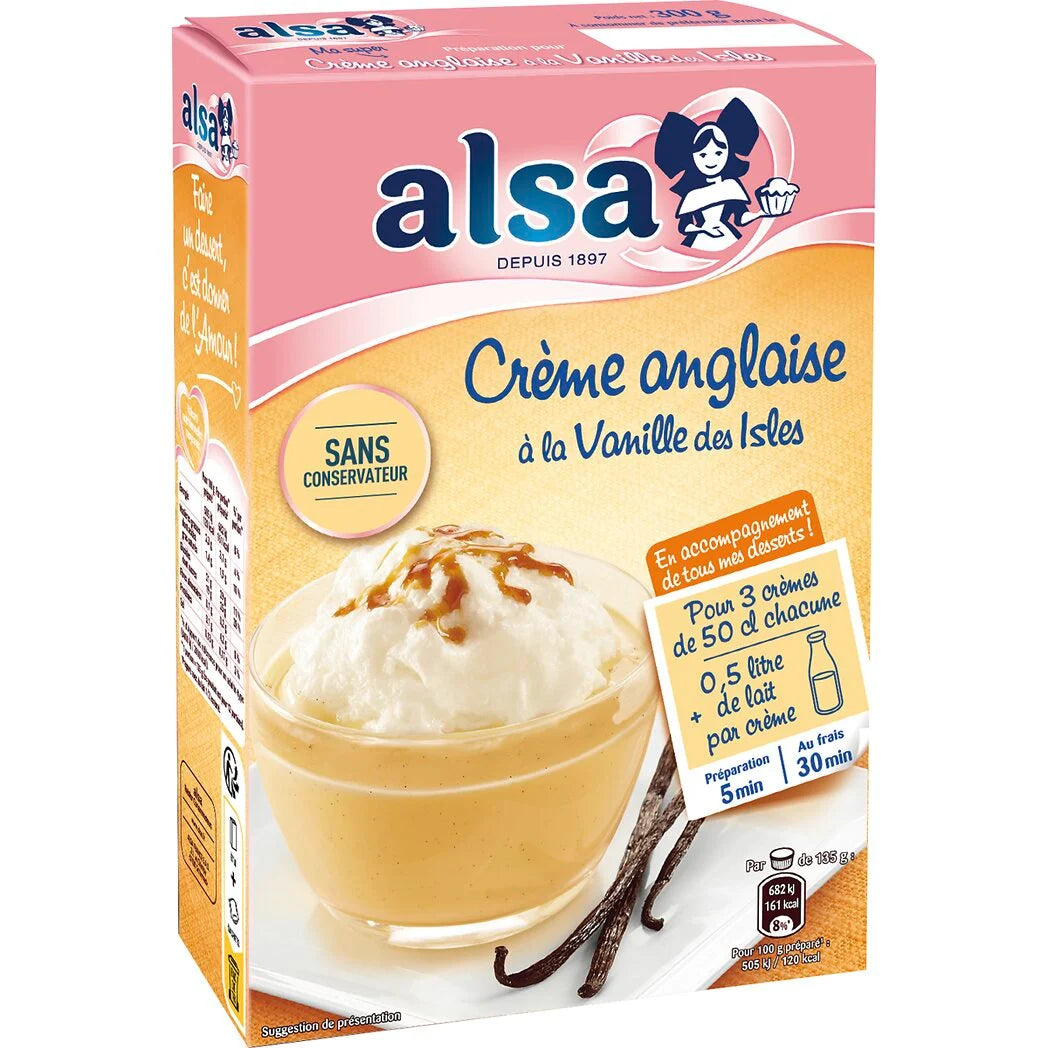 ALSA Insel-Vanillepudding-Zubereitung 300g