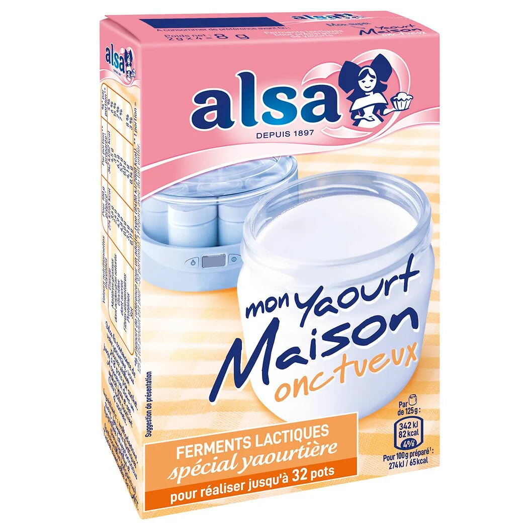 ALSA Mein cremiger Joghurt selbstgemacht 4x2g