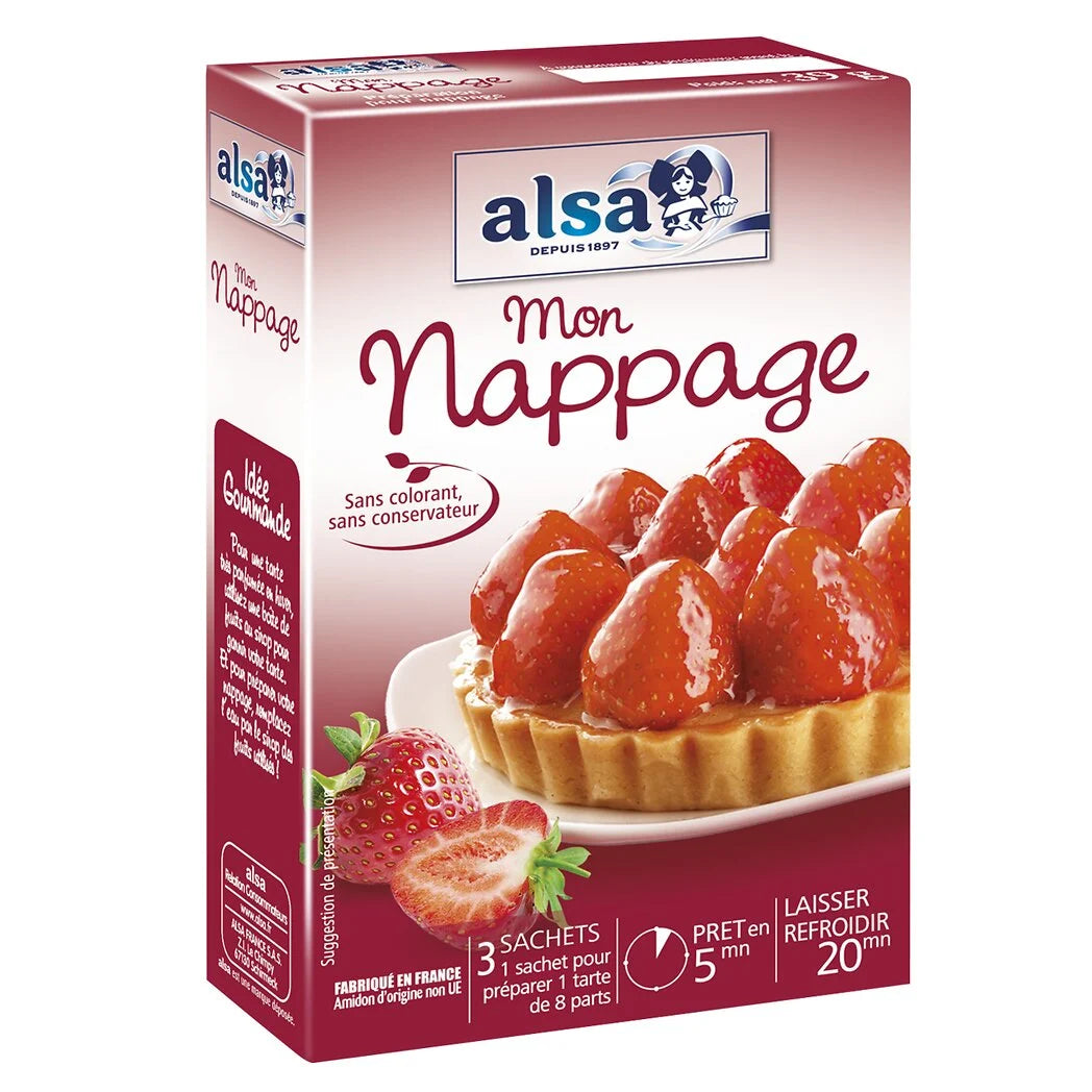 ALSA Mon Nappage - Tortenguss glänzend 3x13g