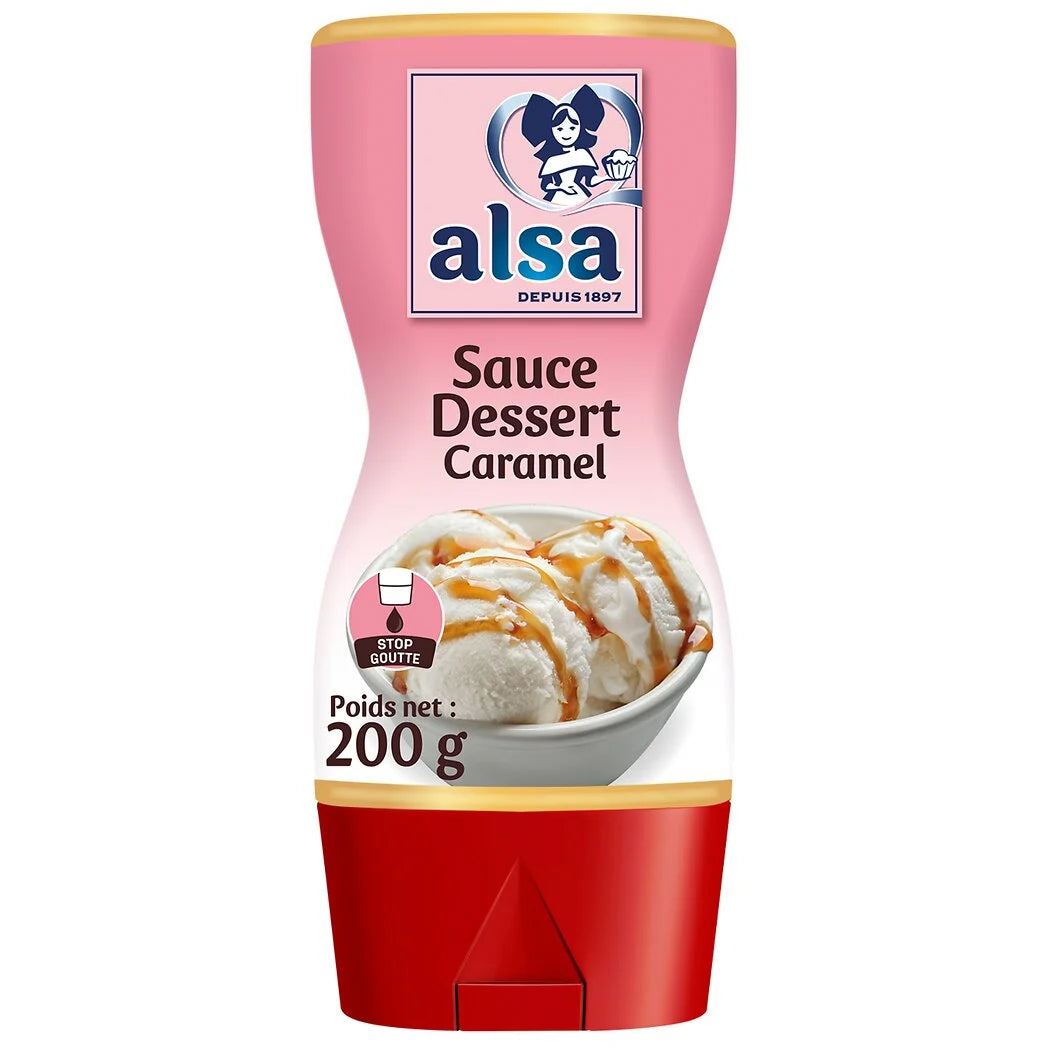 ALSA Sauce dessert Karamel 200g