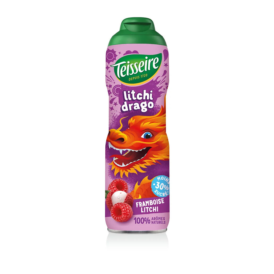 TEISSEIRE Sirup Himbeer-Litschi 60CL