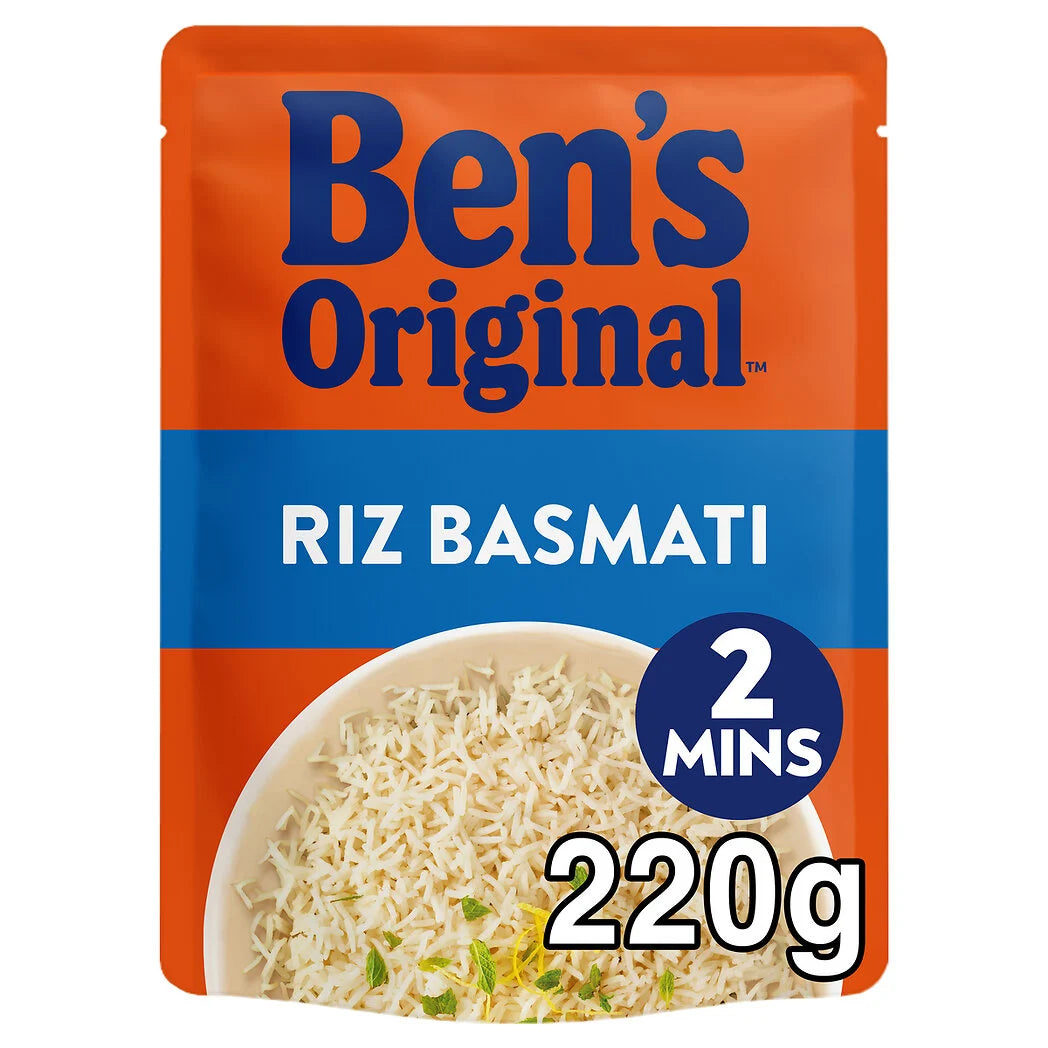 BEN'S ORIGINAL Riz basmati 220g