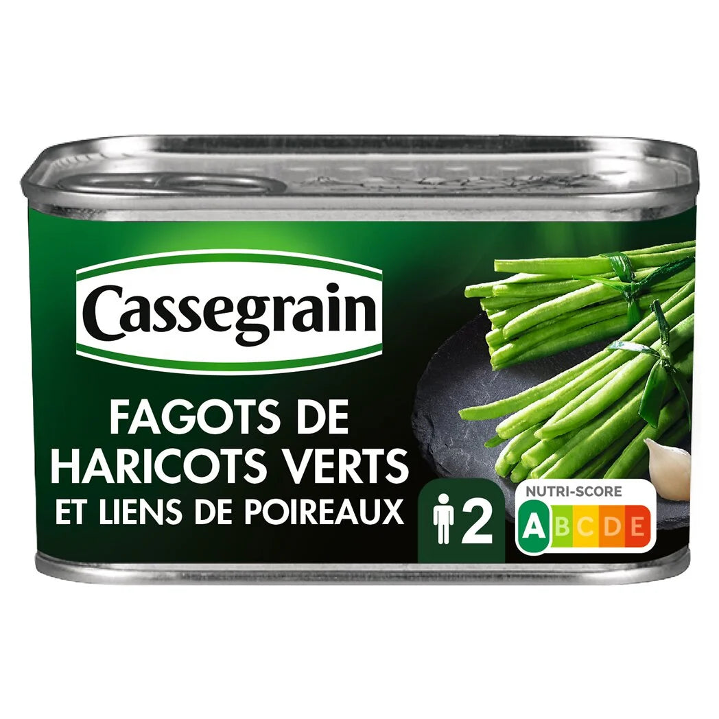 CASSEGRAIN Grüne Bohnen Bündel 220g