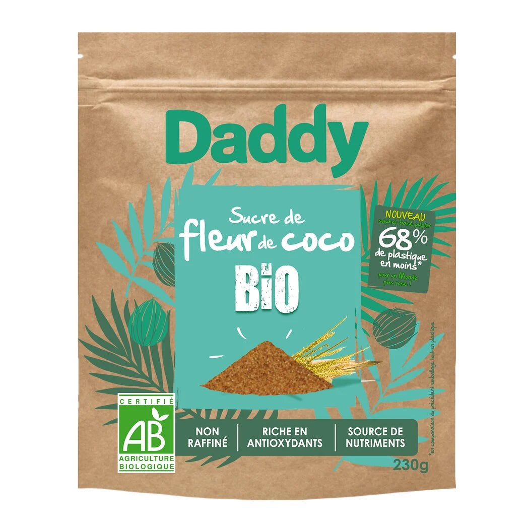 DADDY Sucre de fleur de coco BIO 230g