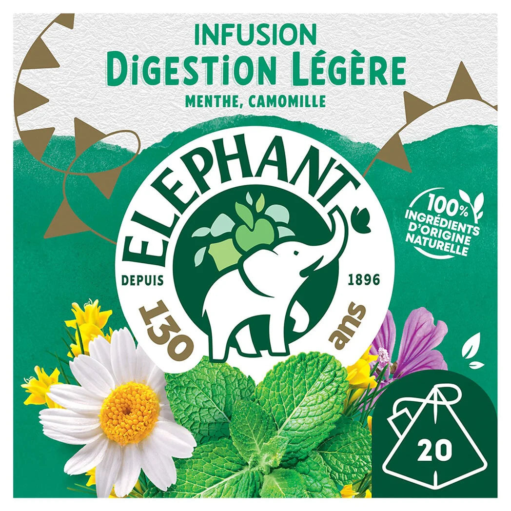 ELEPHANT Infusion digestion légère x20